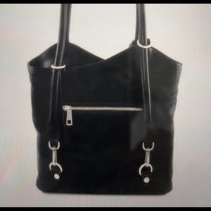 Tuscany leather bag/ backpack from Firenze Italy